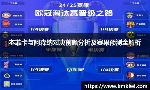 本菲卡与阿森纳对决前瞻分析及赛果预测全解析